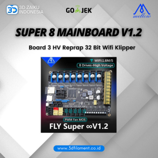 Mellow Super 8 Mainboard V1.2 Board 3 HV Reprap 32 Bit Wifi Klipper